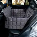 Doctor Bark 2-Sitz Autoschondecke Rückbank grau