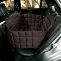 Doctor Bark 2-Sitz Autoschondecke Rückbank braun
