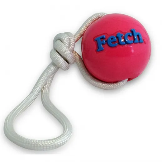 Planet Dog Fetch Ball / Rope Pink