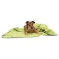 Doctor Bark Kuscheldecke Fleece gras grün