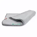 Doctor Bark Kuscheldecke Fleece grau melange Ansicht