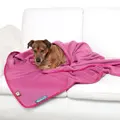 Doctor Bark Kuscheldecke Fleece hot pink
