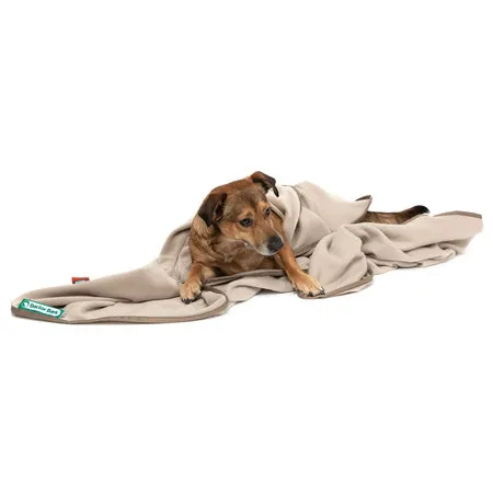 Doctor Bark Couverture douillette en polaire beige