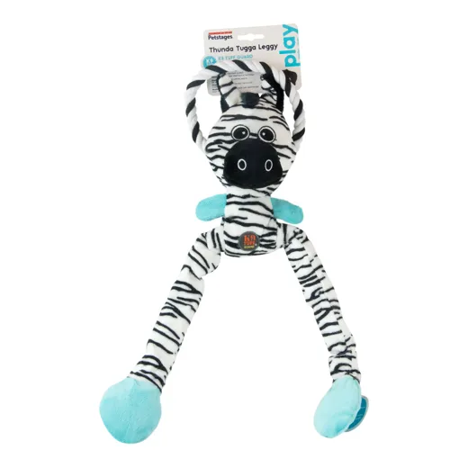 Petstages Thunda Tugga Leggy Zebra