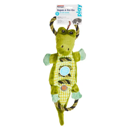 Petstages Ropes-A-Go-Go Gator