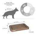 Doctor Bark Lounge-Kissen goldbraun M