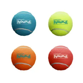 Outward Hound  Squeaker Ballz Fetch Dog Toy, SM- 4er Pack