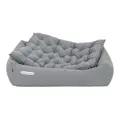 Doctor Bark Hundebett ORTHOPÄDISCH hellgrau 1
