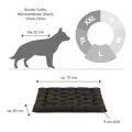 Doctor Bark Hundebett ORTHOPÄDISCH braun kissen L