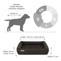 Doctor Bark Hundebett ORTHOPÄDISCH braun XL
