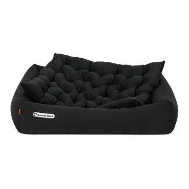 Doctor Bark Hundebett ORTHOPÄDISCH schwarz 1