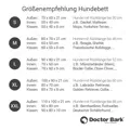 Doctor Bark Hundebett ORTHOPÄDISCH Grössen