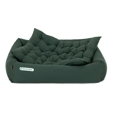 Doctor Bark Hundebett ORTHOPÄDISCH grün 1