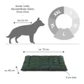 Doctor Bark Hundebett ORTHOPÄDISCH grün Einlegekissen XXL