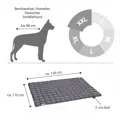 Doctor Bark Hundedecke grau XXL