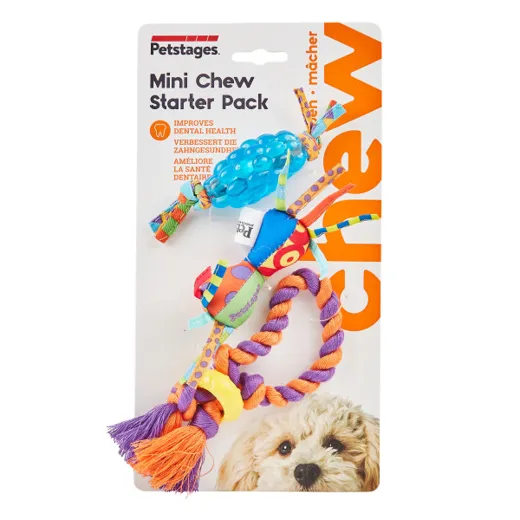 Petstages Mini Chew Starter Mlt SM