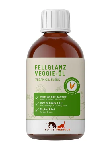 Futtermedicus Olio vegetale coat shine 250 ml