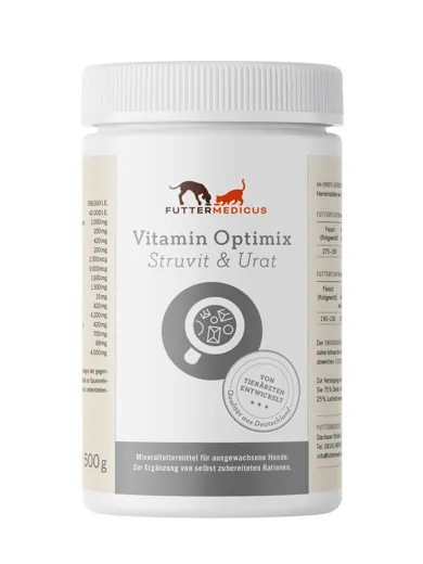 Futtermedicus Vitamin Optimix Struvit und Urat 500 g