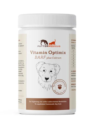 Futtermedicus Vitamin Optimix BARF plus Calcium 500g