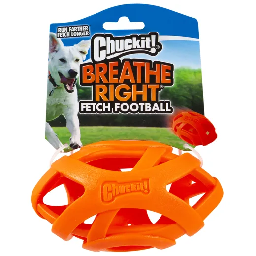 CHUCKIT! BREATHE RIGHT FOOTBALL