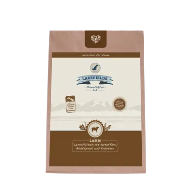 Lakefields Trockenfleisch-Menü Lamm