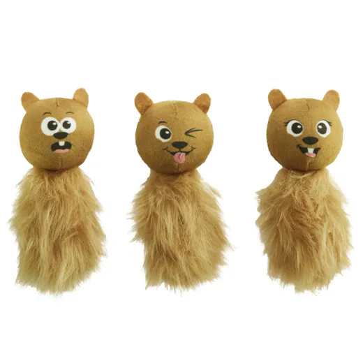 Outward Hound Nina Ottosson Snuffle N' Treat Ball Streifenhörnchen-Ersatz 3er-Pack