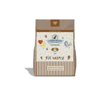 Lakefields Trockenfleisch-Menü Huhn für Welpen
