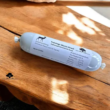 Trainings Wurst Hirsch