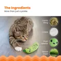 Catstages Crunchy Pickle Kicker Grn detail