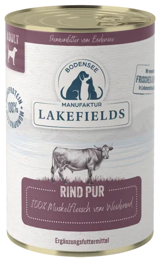 Lakefields Rind PUR 400g 