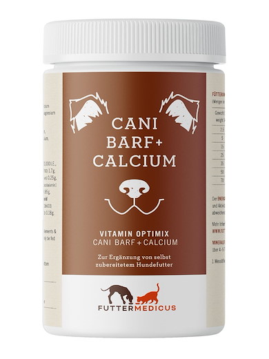 Futtermedicus Vitamin Optimix Cani BARF plus Calcium 500g 