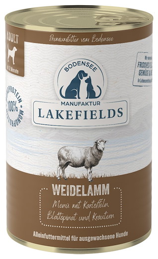 Lakefields Agnello di lago con patate, spinaci ed erbe 800g