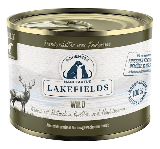 Lakefields Cervo di lago con pastinaca, carote e mirtilli