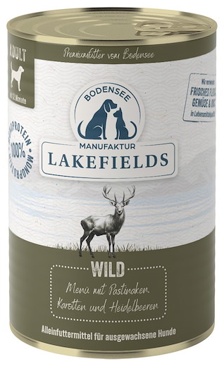 Lakefields Cervo di lago con pastinaca, carote e mirtilli